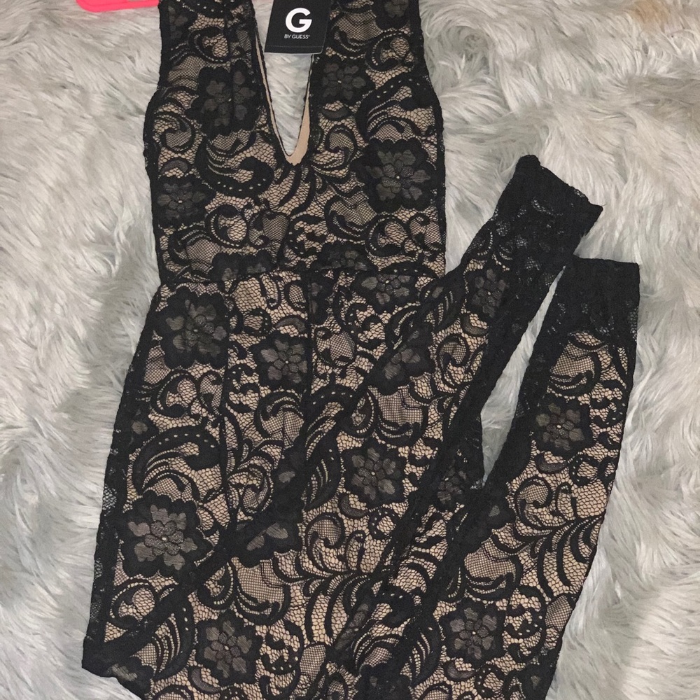 Black Catsuit by guess